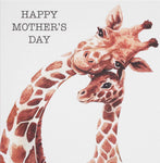 Mummy Giraffe And Baby