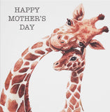 Mummy Giraffe And Baby