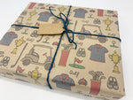 Golf - Recycled Kraft Wrapping Paper Sheet