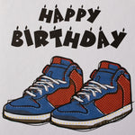 Red And Blue Sneakers