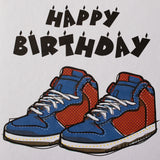 Red And Blue Sneakers