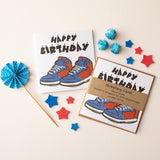 Red And Blue Sneakers